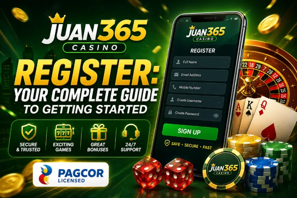 Juan365 Casino Register